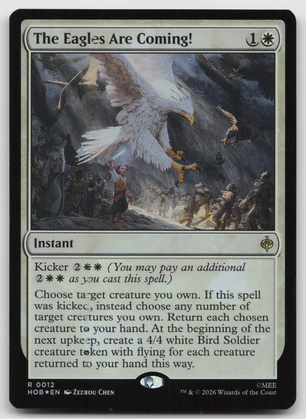 The Eagles Are Coming! R Foil The Hobbit 12 NM