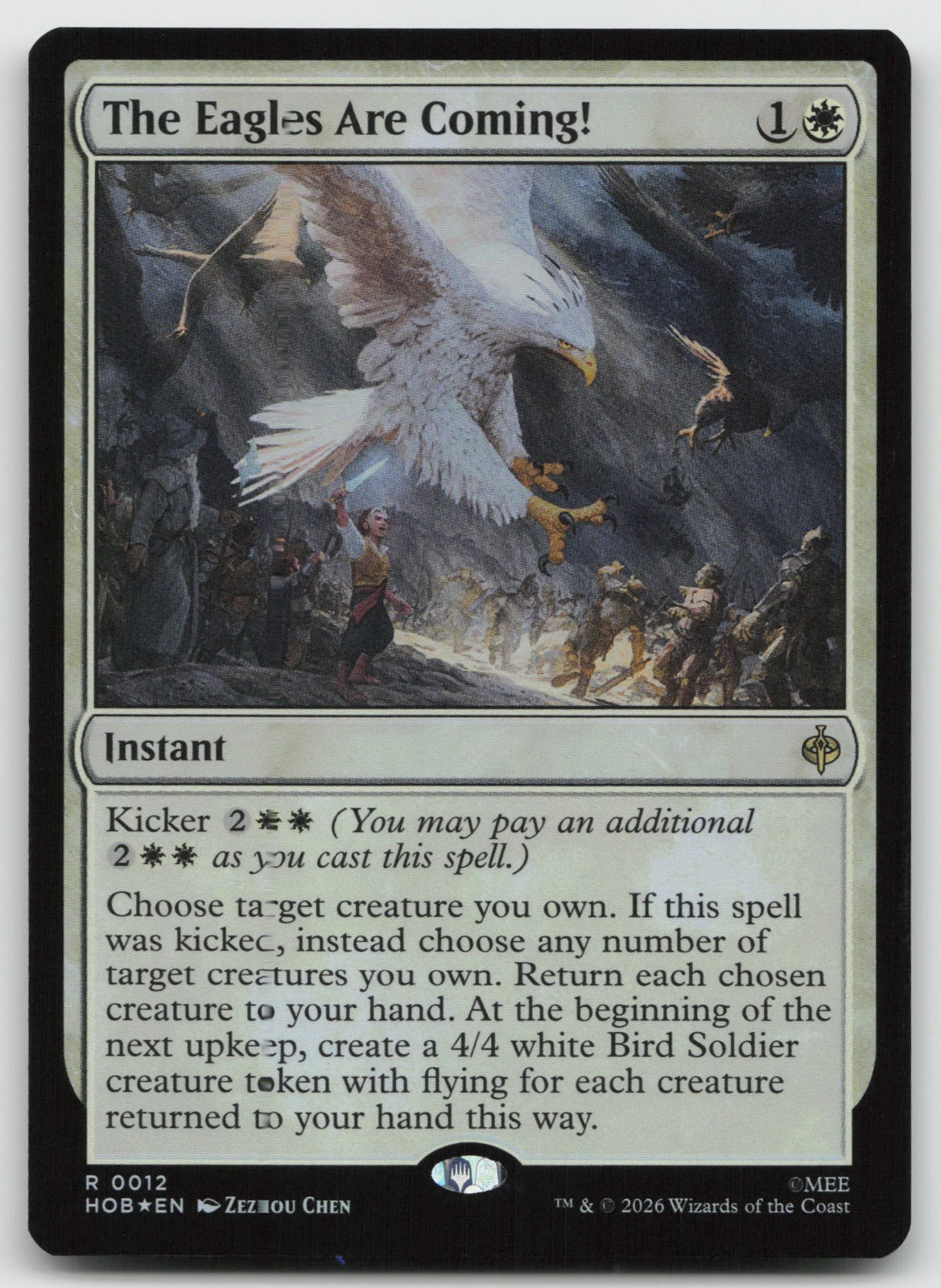 The Eagles Are Coming! R Foil The Hobbit 12 NM