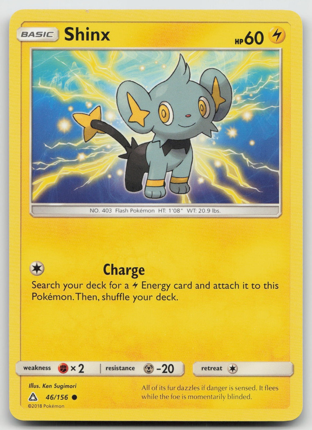 Shinx Common SM - Ultra Prism 46/156 NM