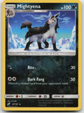 Mightyena Reverse Holo Rare SM - Team Up 87/181 VLP