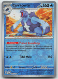 Carracosta Rare Reverse Holo SV07: Stellar Crown 038/142 NM