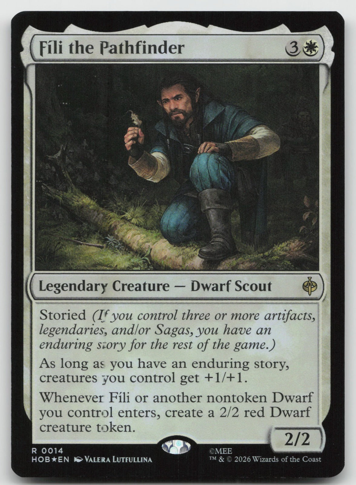Fili the Pathfinder R Foil The Hobbit 14 NM