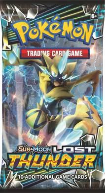 Lost Thunder Sun & Moon Booster Pack (Random Art)