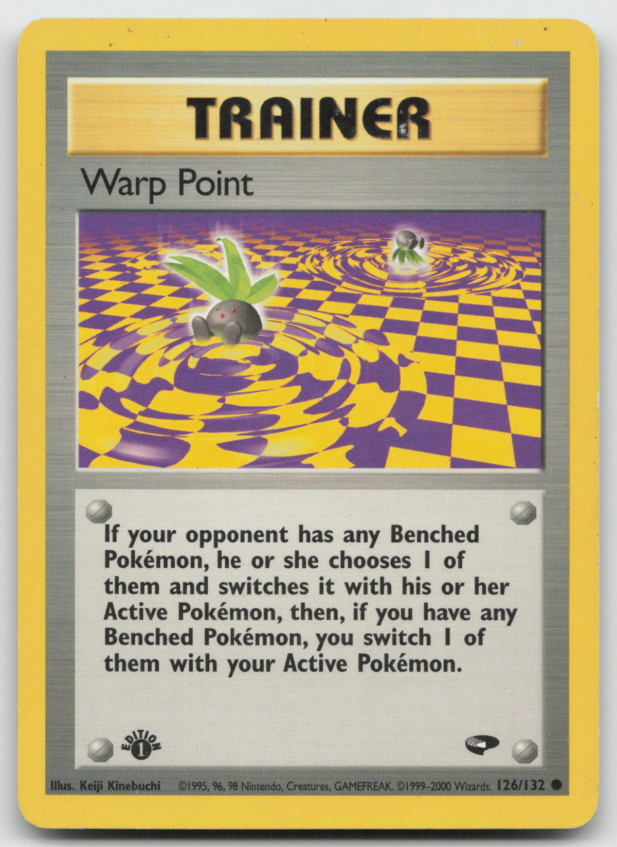 Warp Point Common 1st Edition Gym Challenge 126/132 MP