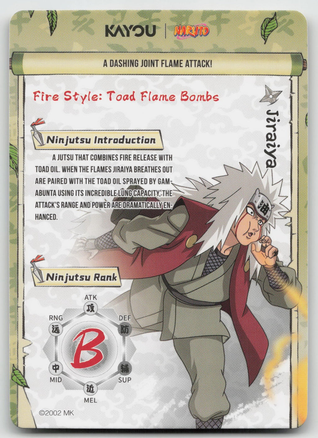 Jiraiya SSR Chapter Jin Series 3 005L3 NM