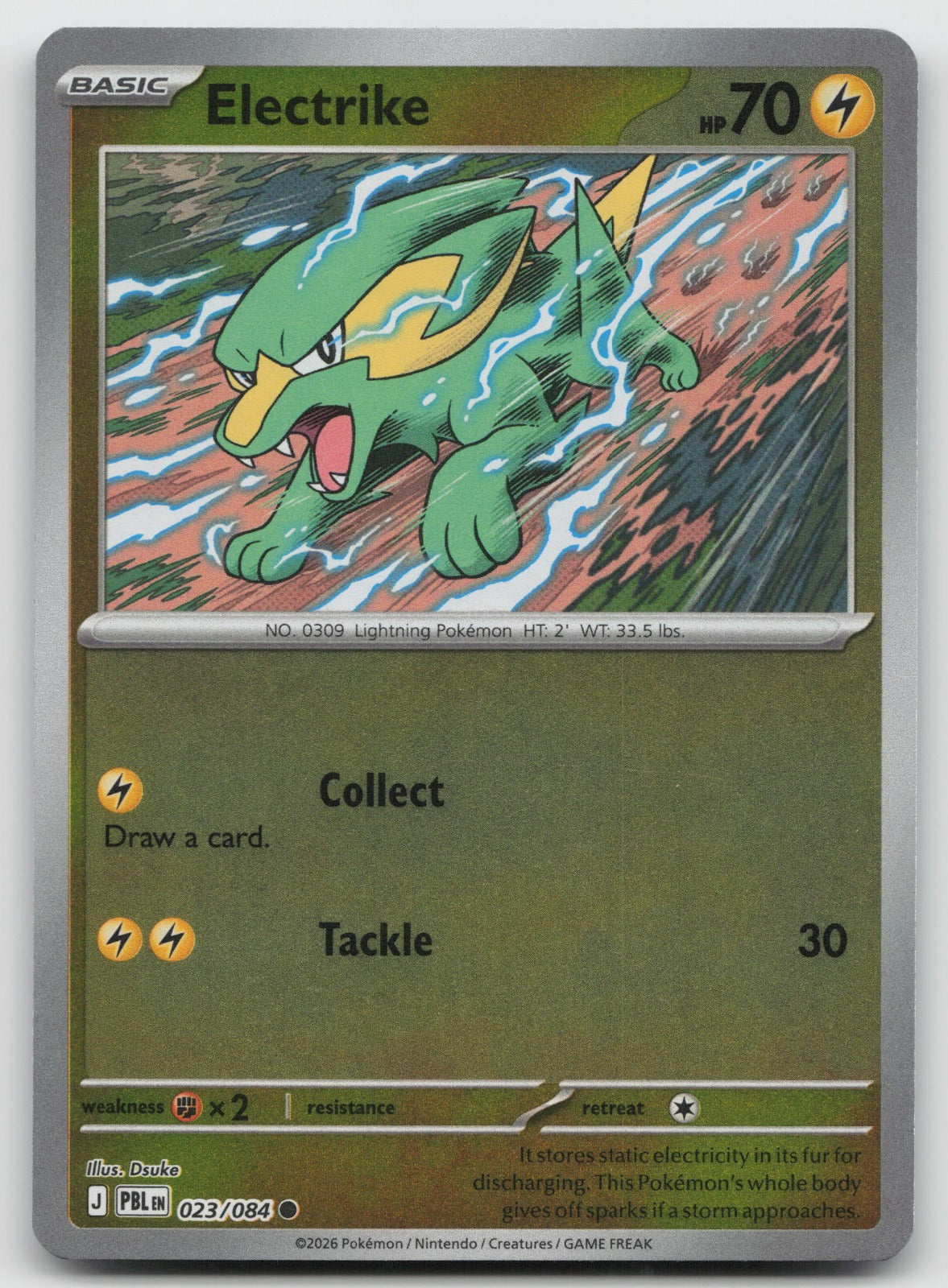 Froakie Common Reverse Holo ME04: Chaos Rising 020/086 NM