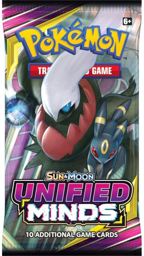 Unified Minds Sun & Moon Booster Pack (Random Art)