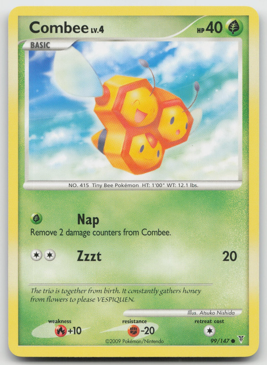 Combee Common Supreme Victors 99/147 NM