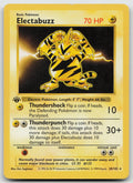 Electabuzz Rare 1st Edition Base Set (Shadowless) 20/102 MP