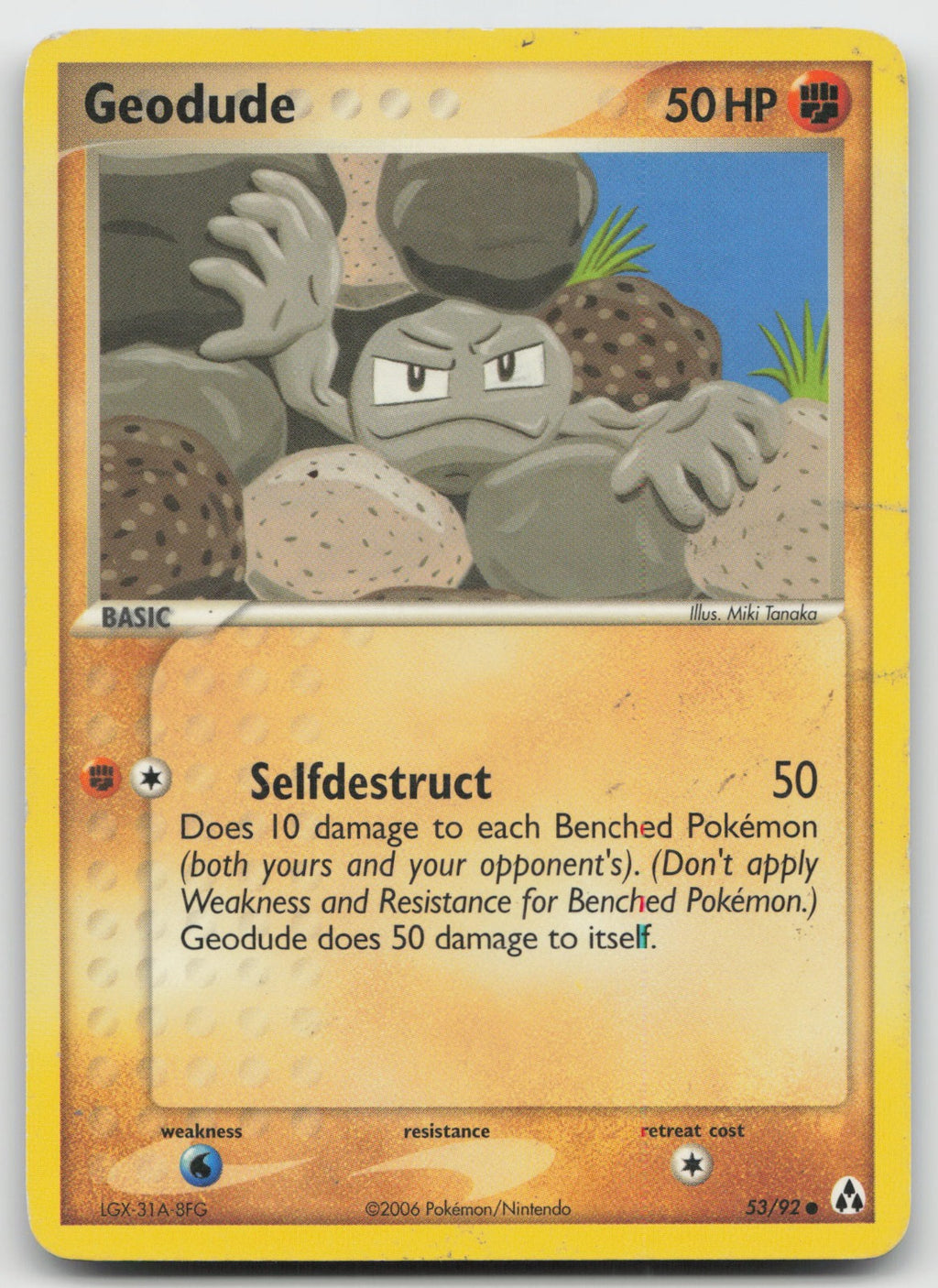 Geodude Common Legend Maker 53/92 DMG