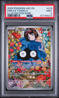 Erika's Tangela Illustration Rare Pokemon Asc En-Ascended Heroes 218/217 PSA 9