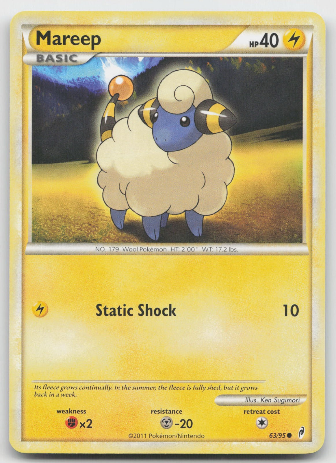 Mareep Common Call of Legends 63/95 LP