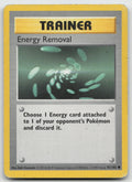 Energy Removal Common Normal Base Set (Shadowless) 92/102 DMG