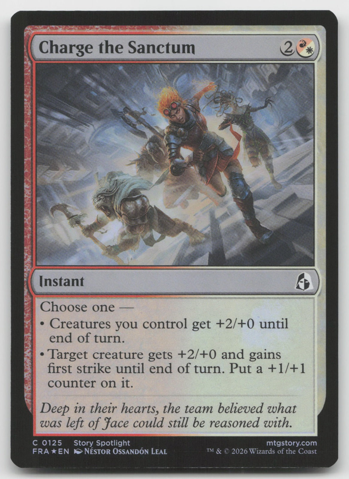 Charge the Sanctum C Foil Reality Fracture 125 NM