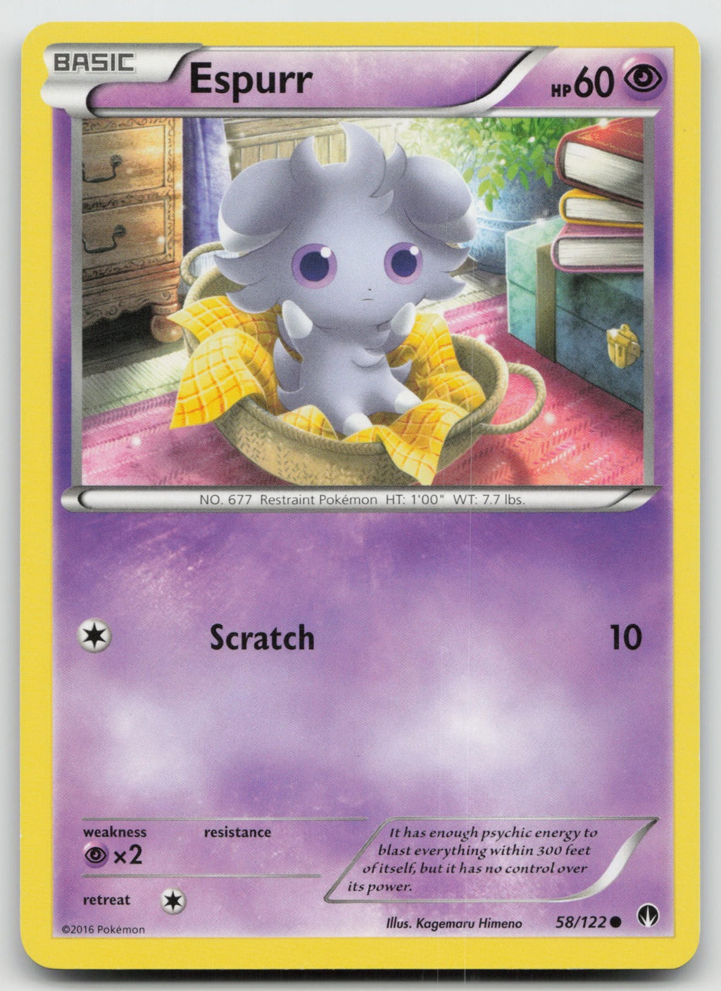 Espurr Common XY - BREAKpoint 58/122 LP