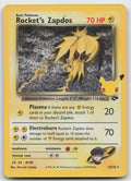 Rocket's Zapdos Holo Celebrations: Classic Collection 15/132 NM