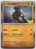 Koraidon Holo Rare ME: 30th Celebration 086/128 NM
