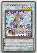 Ib the World Chalice Justiciar 1st Ultra Rare Magnificent Monsters MAMO-EN034 NM