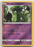 Unown Reverse Holo Rare SM - Lost Thunder 90/214 LP/MP