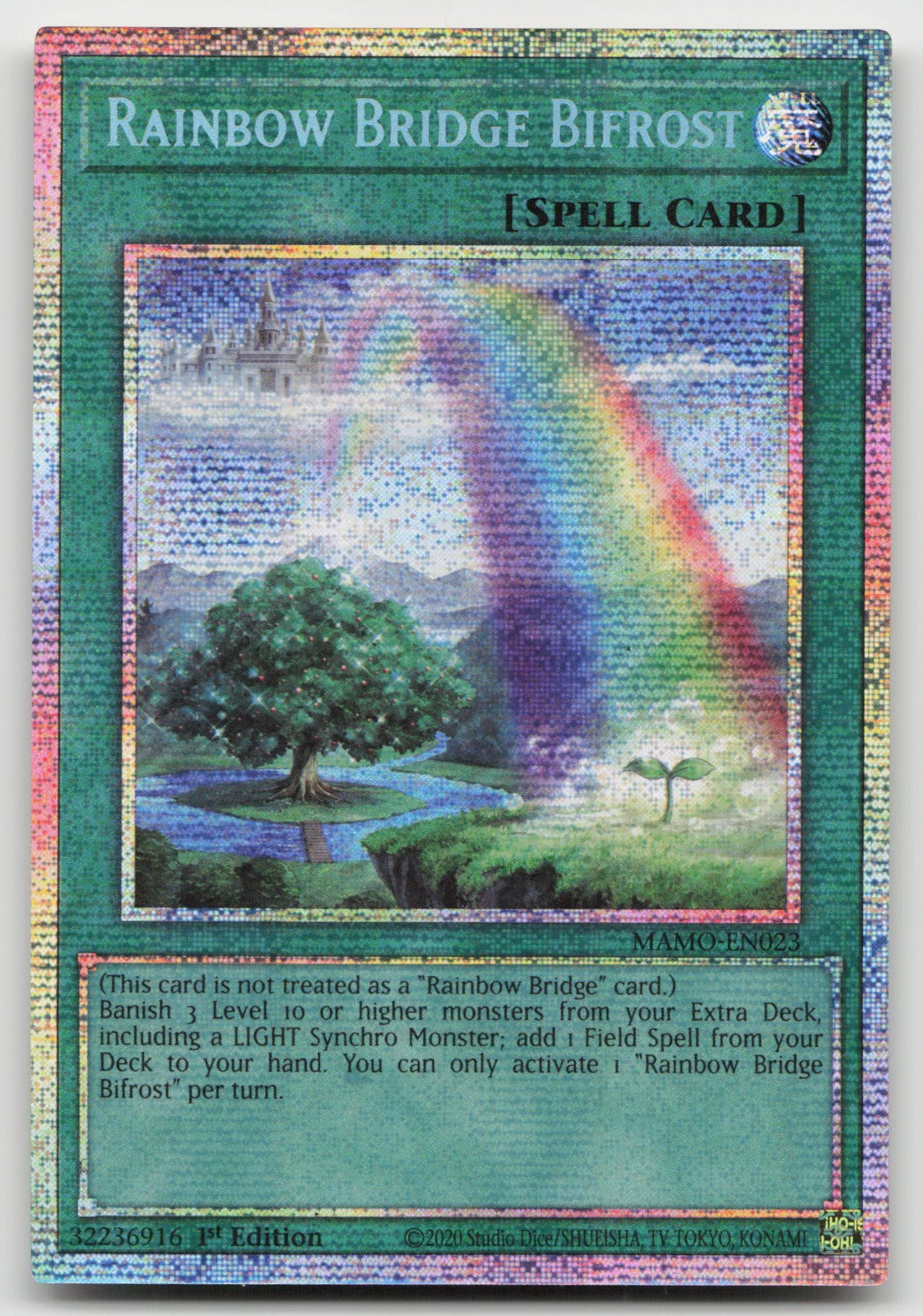 Rainbow Bridge Bifrost 1st Starlight Rare Magnificent Monsters MAMO-EN023 NM