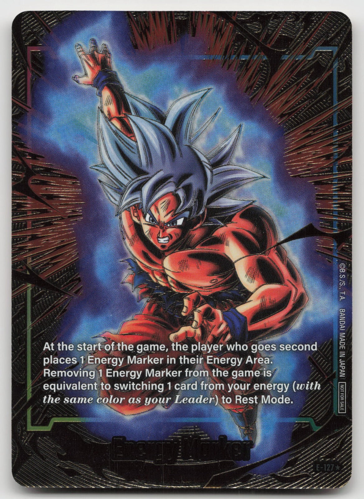 Energy Marker (Gold) Holo Fusion World Energy Markers E-127 * NM