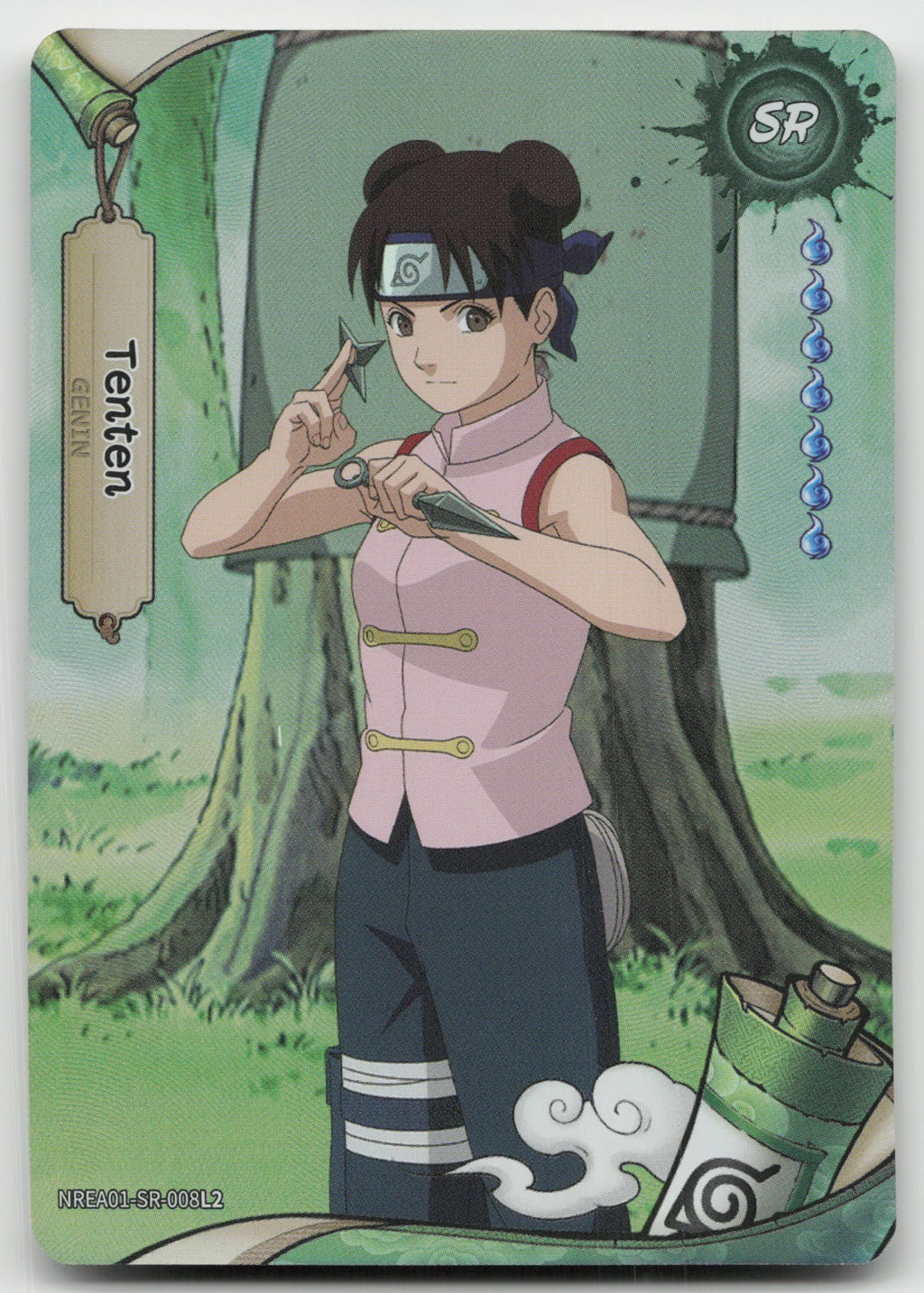 Tenten Base SR Earth Scroll Series 1 008L2 NM
