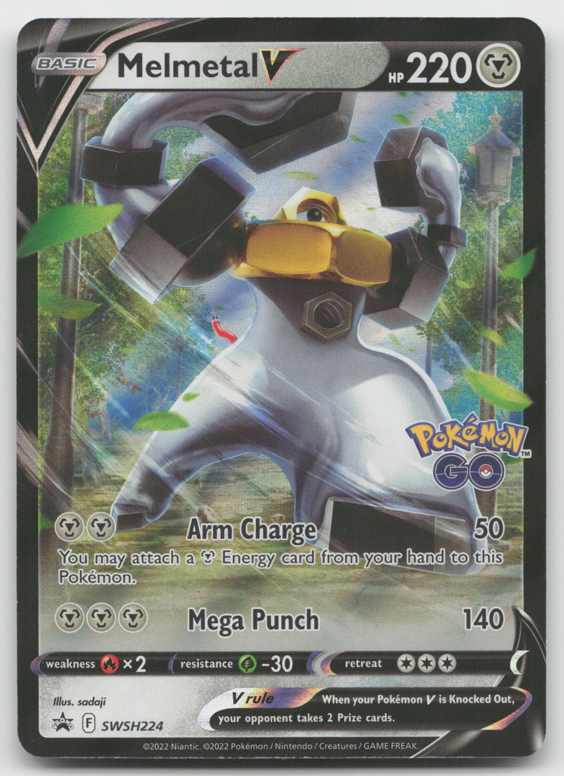 Melmetal V Promo Holo SWSH: Sword & Shield Promo Cards SWSH224 NM