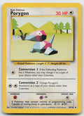 Porygon Uncommon Base Set 39/102 LP