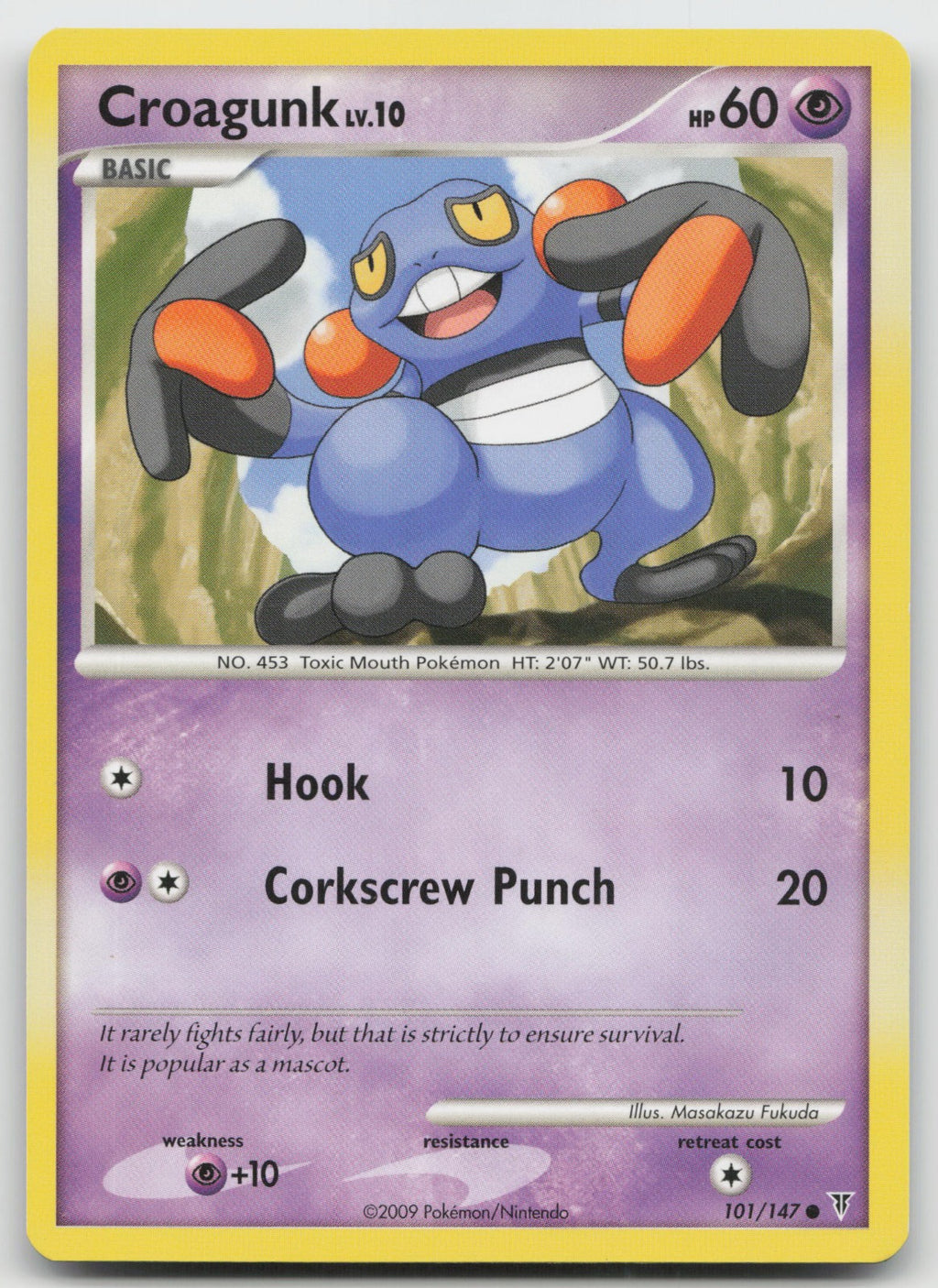 Croagunk Common Supreme Victors 101/147 LP