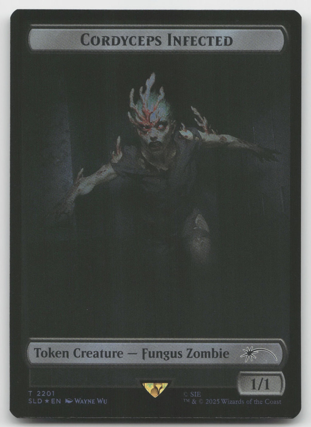 Cordyceps Infected Token (Rainbow Foil) T Foil Secret Lair Drop Series 2201 NM