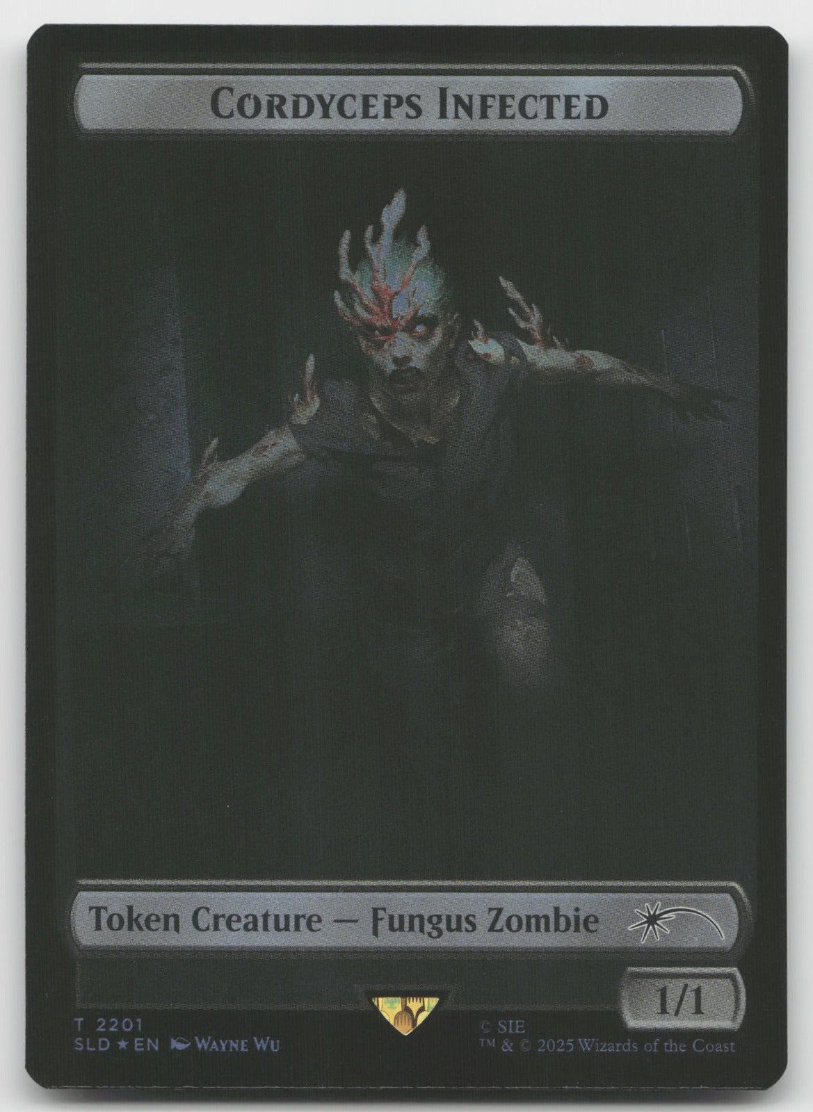 Cordyceps Infected Token (Rainbow Foil) T Foil Secret Lair Drop Series 2201 NM