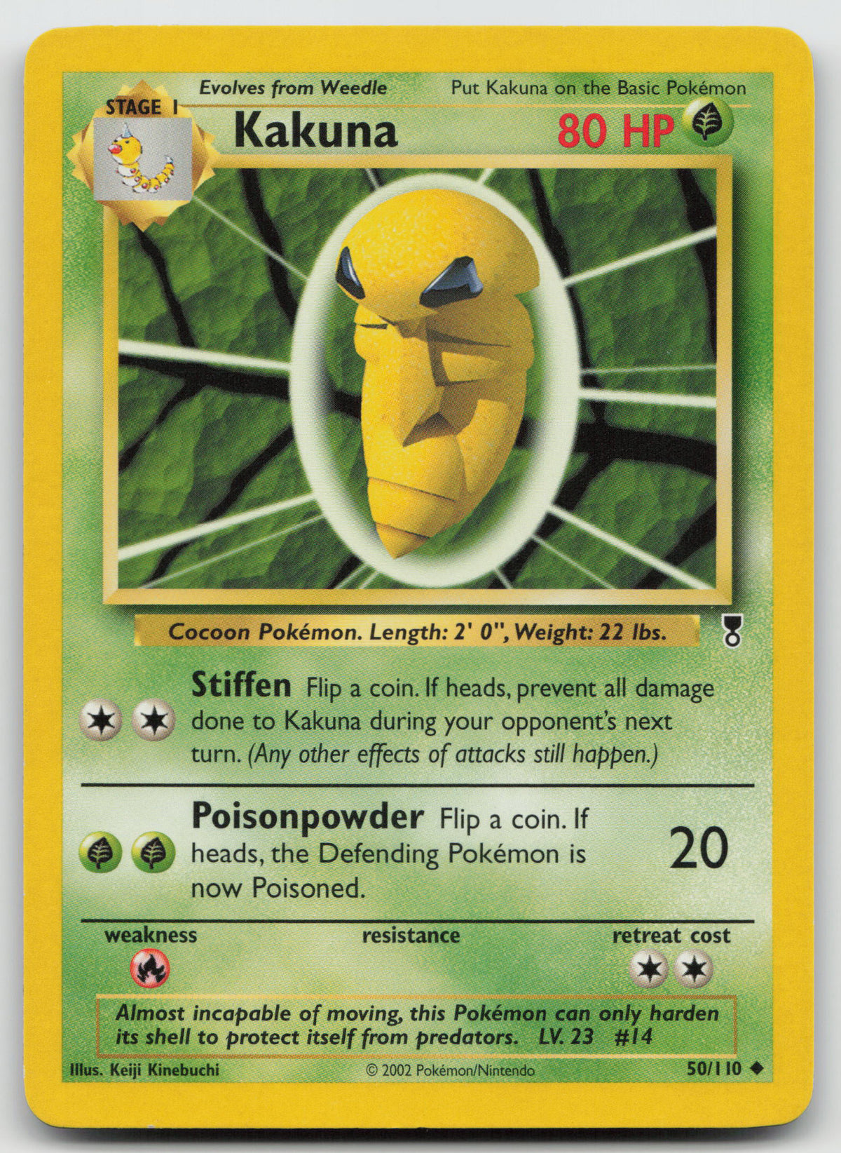 Kakuna Uncommon Normal Legendary Collection 50/110 LP