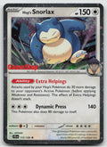 Hop's Snorlax (GameStop) (Cosmos Holo) Promo Holo Journey Together 117/159 NM