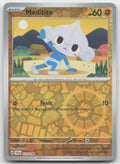 Meditite Reverse Holo Common SV01: Scarlet & Violet Base Set 110/198 NM