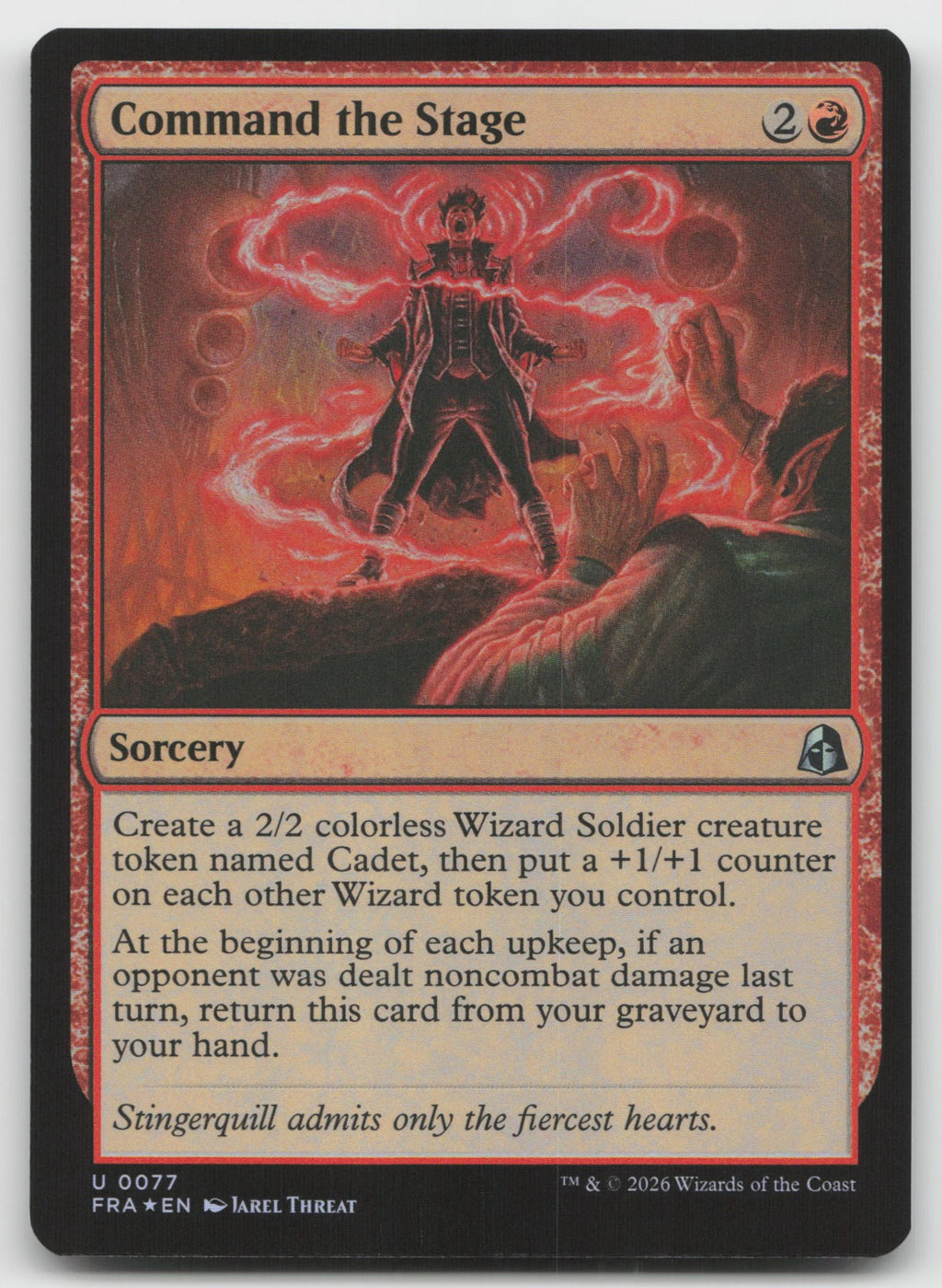 Command the Stage U Foil Reality Fracture 77 NM