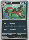 Thievul Reverse Holo Uncommon ME05: Pitch Black 054/084 NM