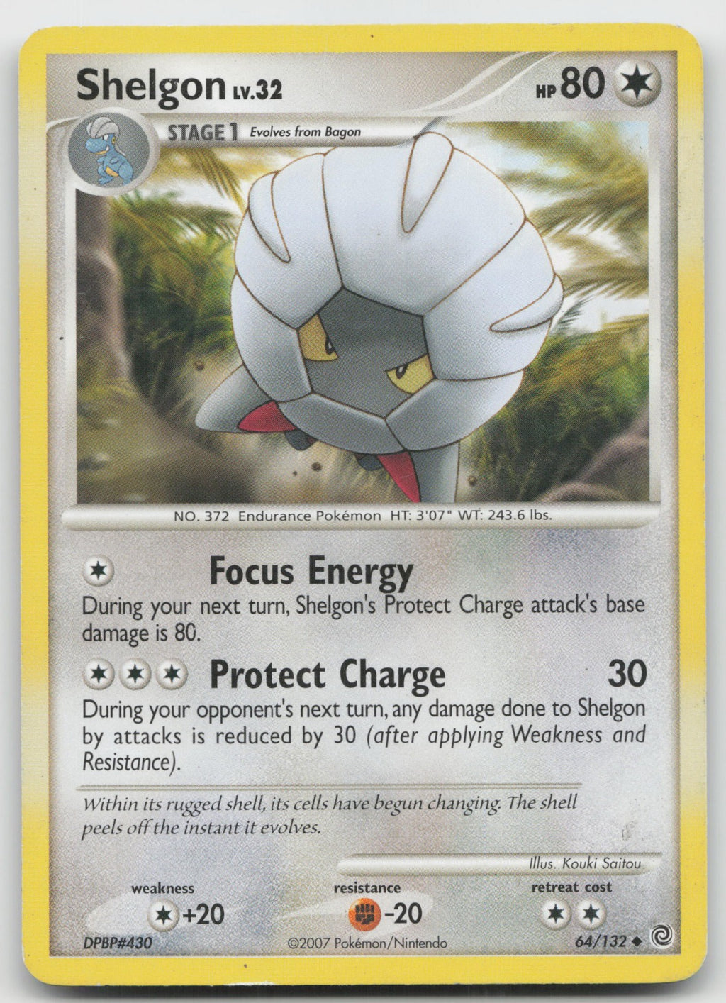 Shelgon Uncommon Secret Wonders 64/132 MP