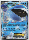 Wailord EX Ultra Rare XY - Primal Clash 38/160 DMG
