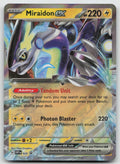 Miraidon ex Promo Holo SV: Scarlet & Violet Promo Cards SVP028 NM