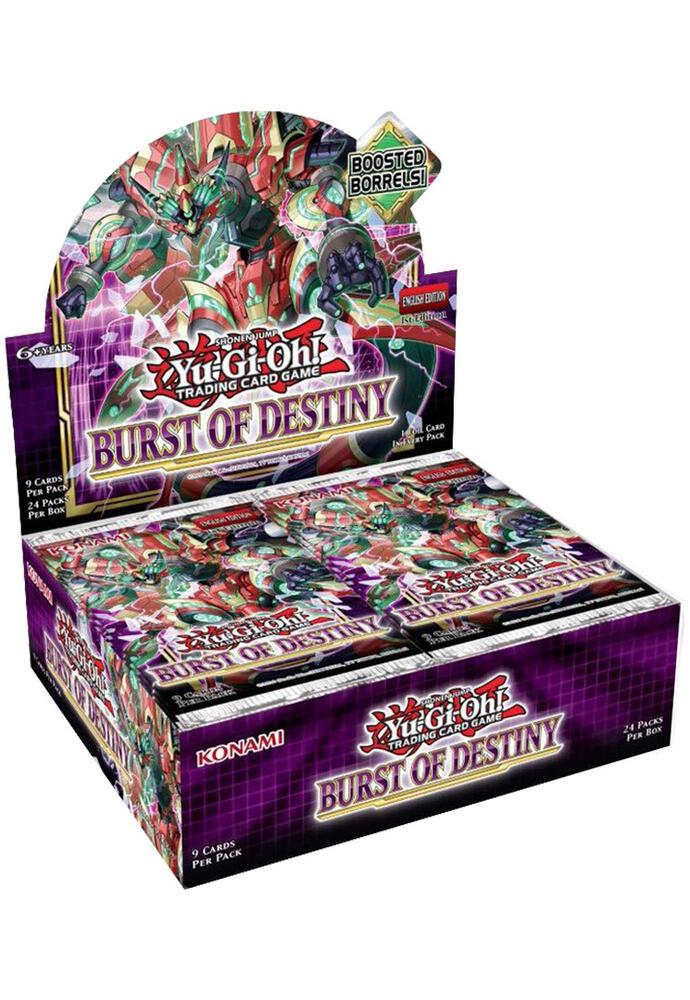 Burst of Destiny Booster Box [1st Edition] Yu-Gi-Oh