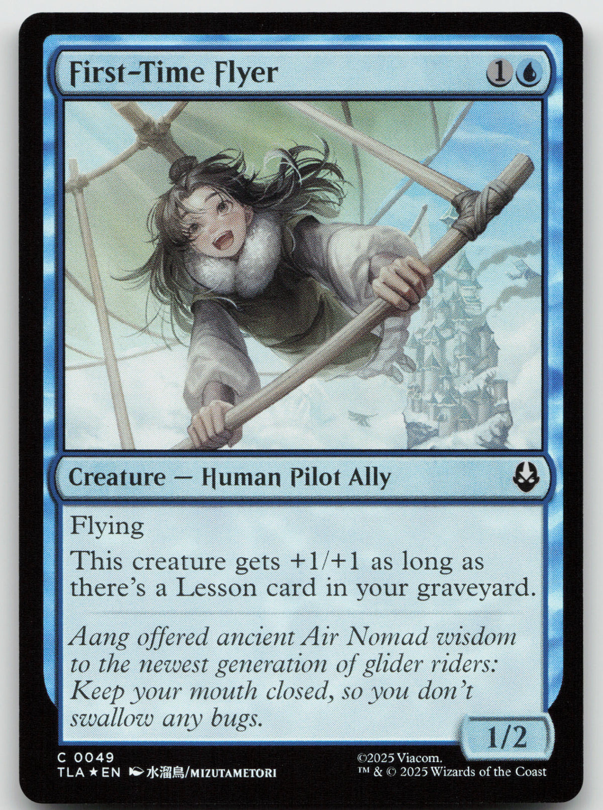 First-Time Flyer C Foil Avatar: The Last Airbender 0049 NM