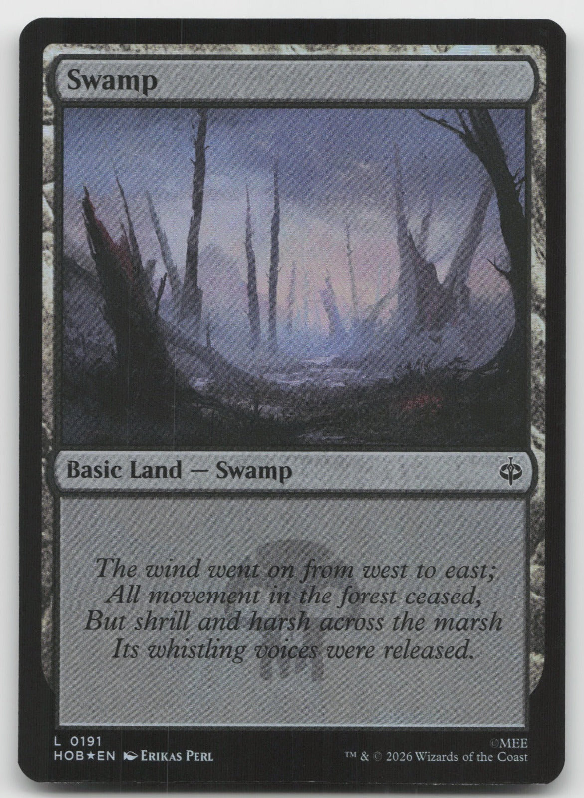 Swamp L Foil The Hobbit 191 NM