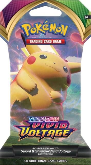 Vivid Voltage Sword & Shield Sleeved Booster Pack (Random Art)