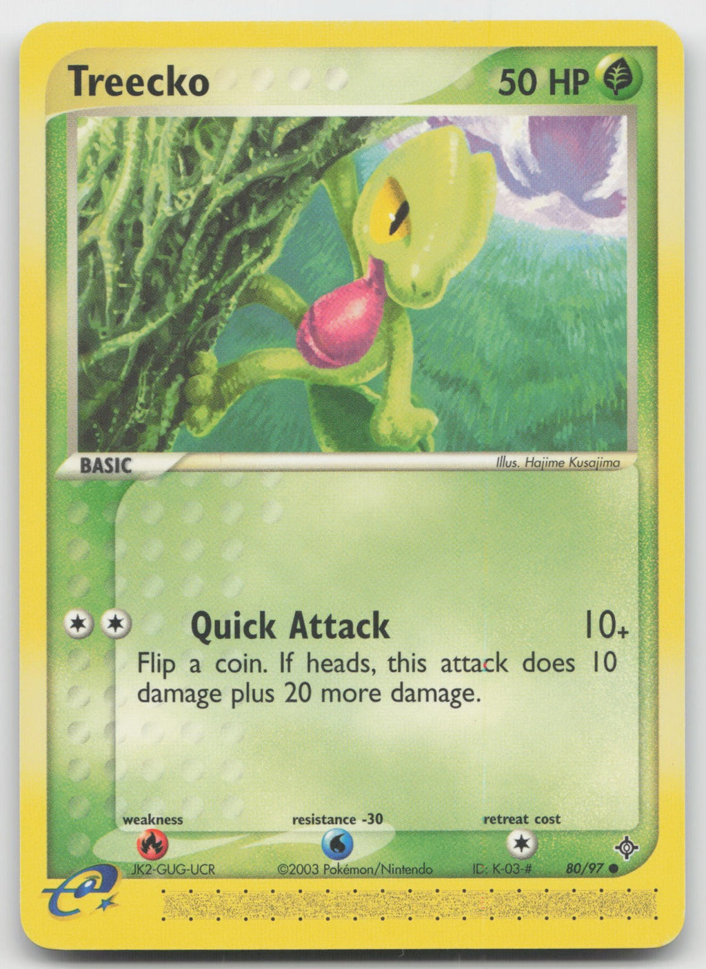 Treecko Common Dragon 80/97 LP
