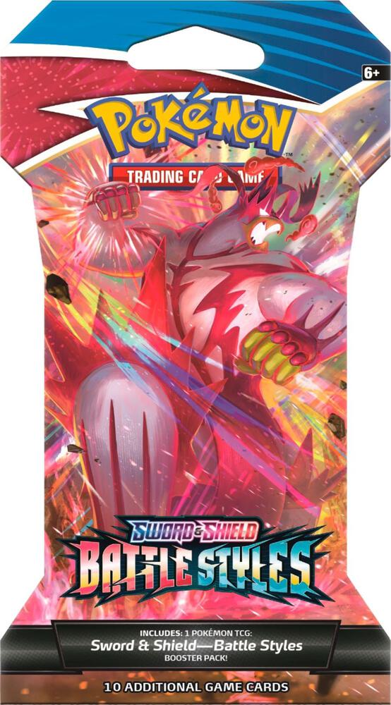 Battle Styles Sword & Shield Sleeved Booster Pack (Random Art)