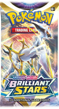 Brilliant Stars Sword & Shield Booster Pack (Random Art)