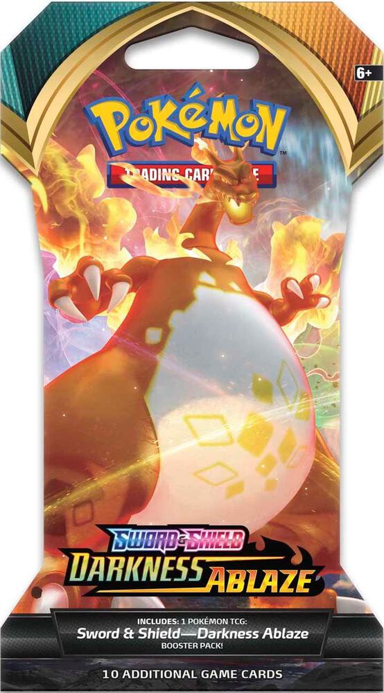 Darkness Ablaze Sword & Shield Sleeved Booster (Random Art)