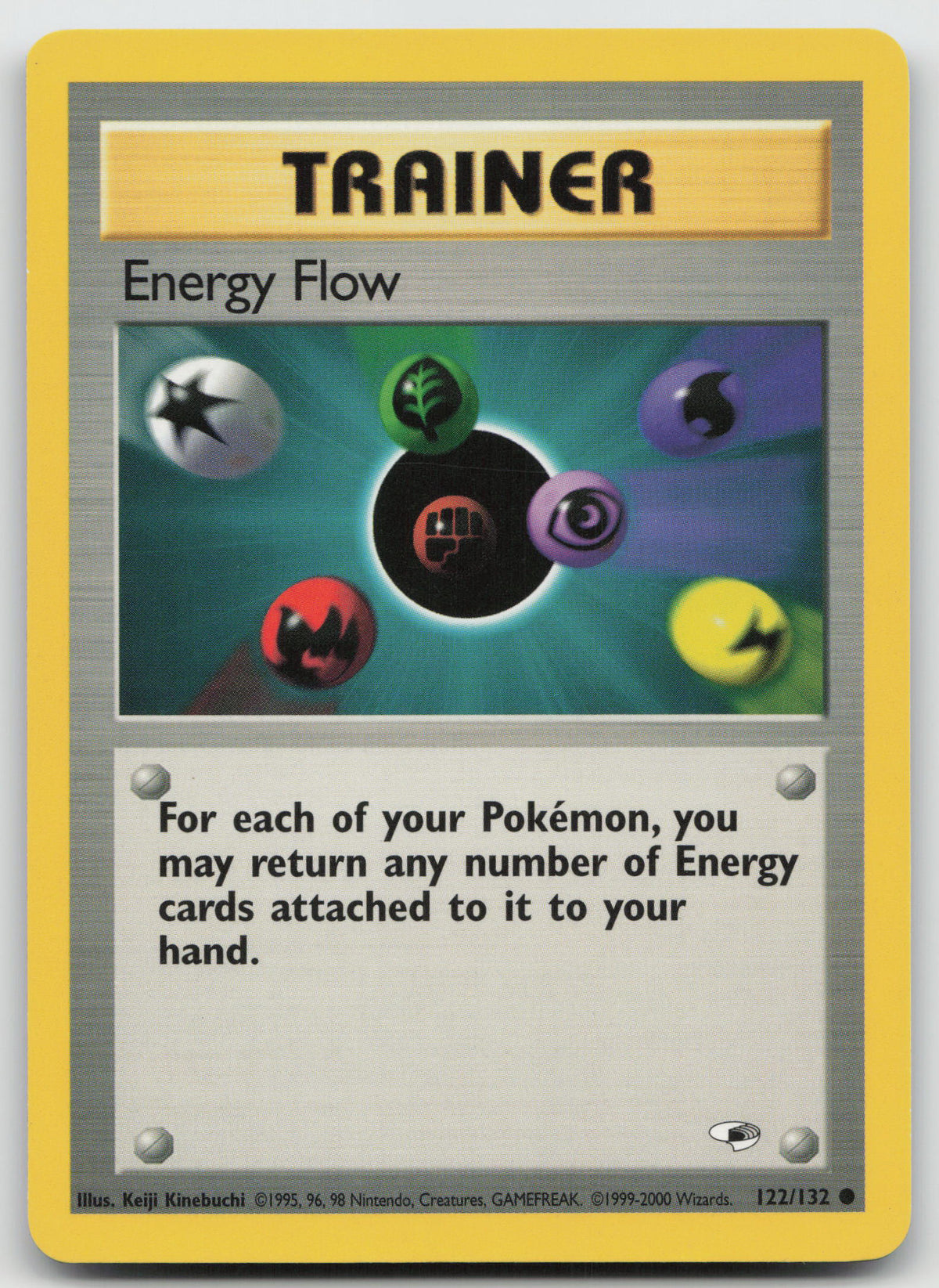 Energy Flow Common Unlimited Gym Heroes 122/132 LP