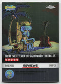 Squidward's Souffle Topps Chrome SpongeBob SquarePants 25th Kelp Reviews BB-14