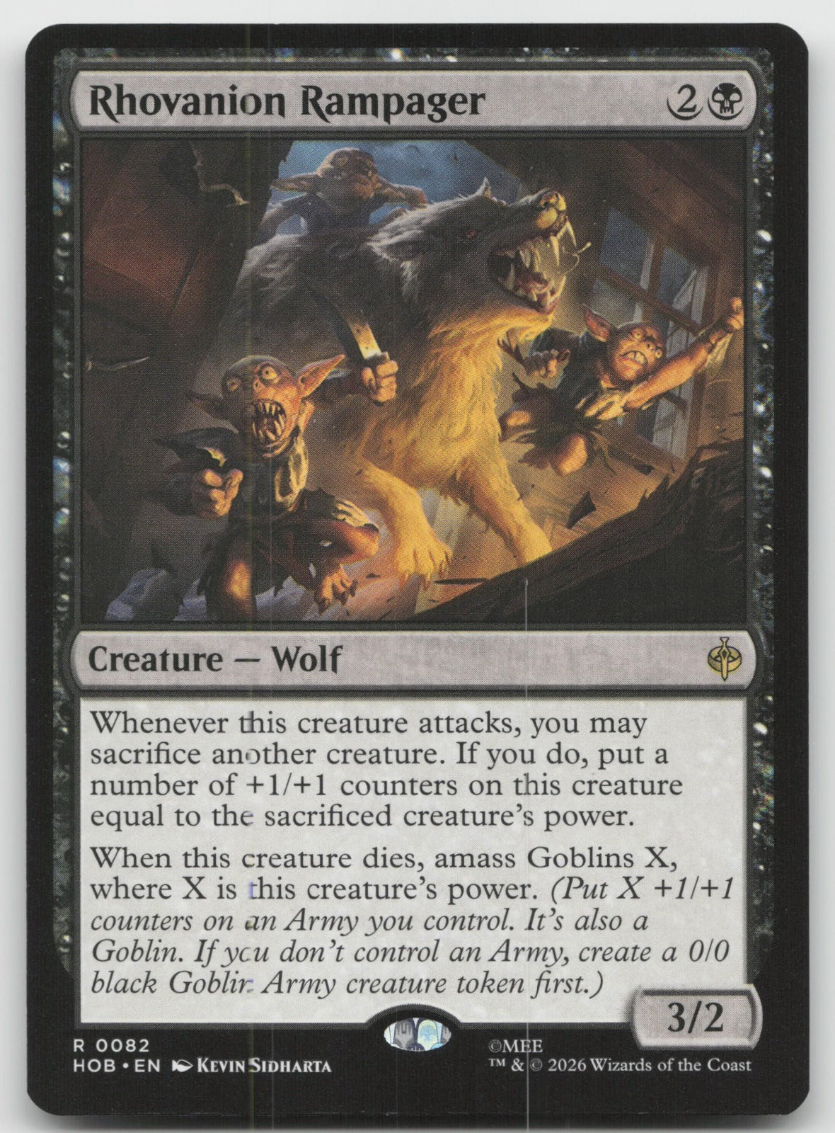 Rhovanion Rampager R The Hobbit 82 NM